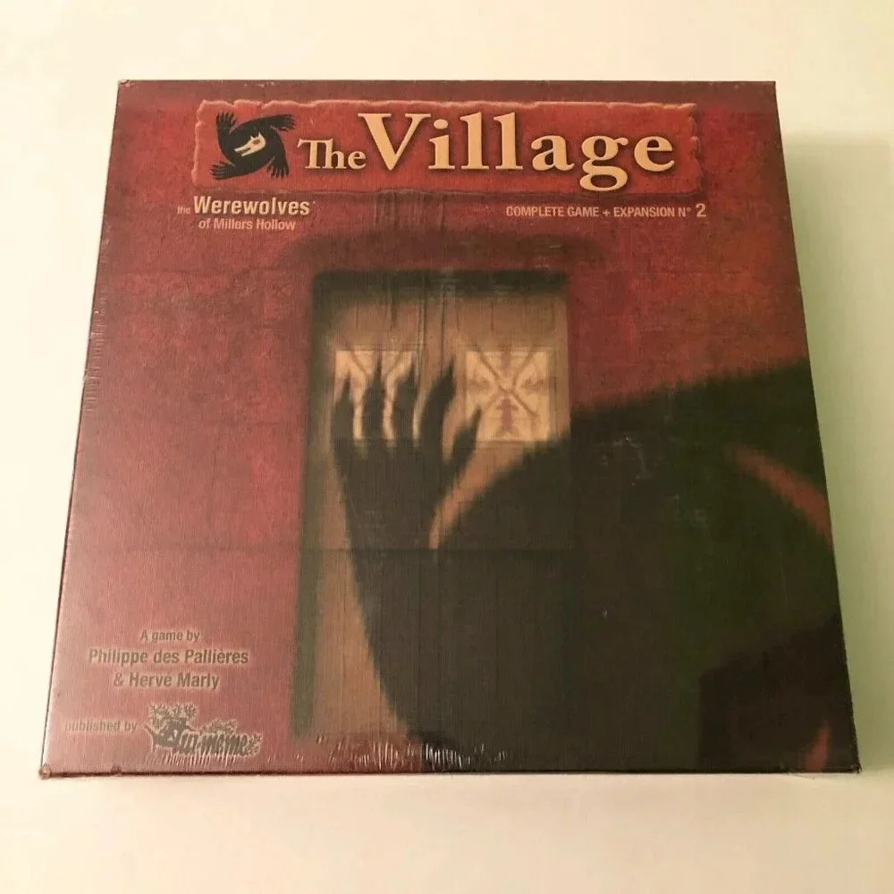 The Werewolves Of Millers Hollow The Village Game plus Expansion No 2 Sealed